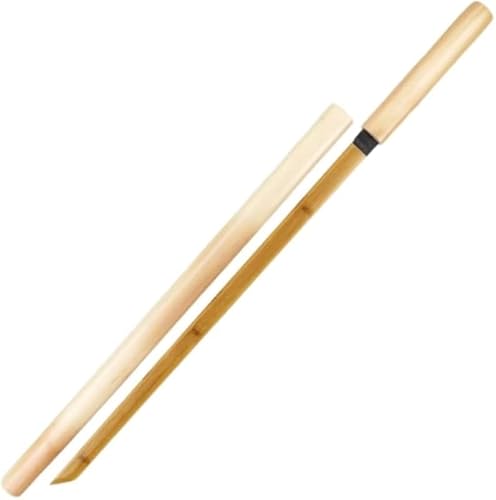 Rutexc 木刀 居合道練習用刀。剣術、練習、舞台小道具、剣道、武道、トレーニングなどに最適です。