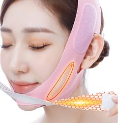 Face Slimming Chin Strap, Double Chin Reducer, Non-Surgical Face Lift band for Women & Men, Skin Tightening & Firming - Image 2