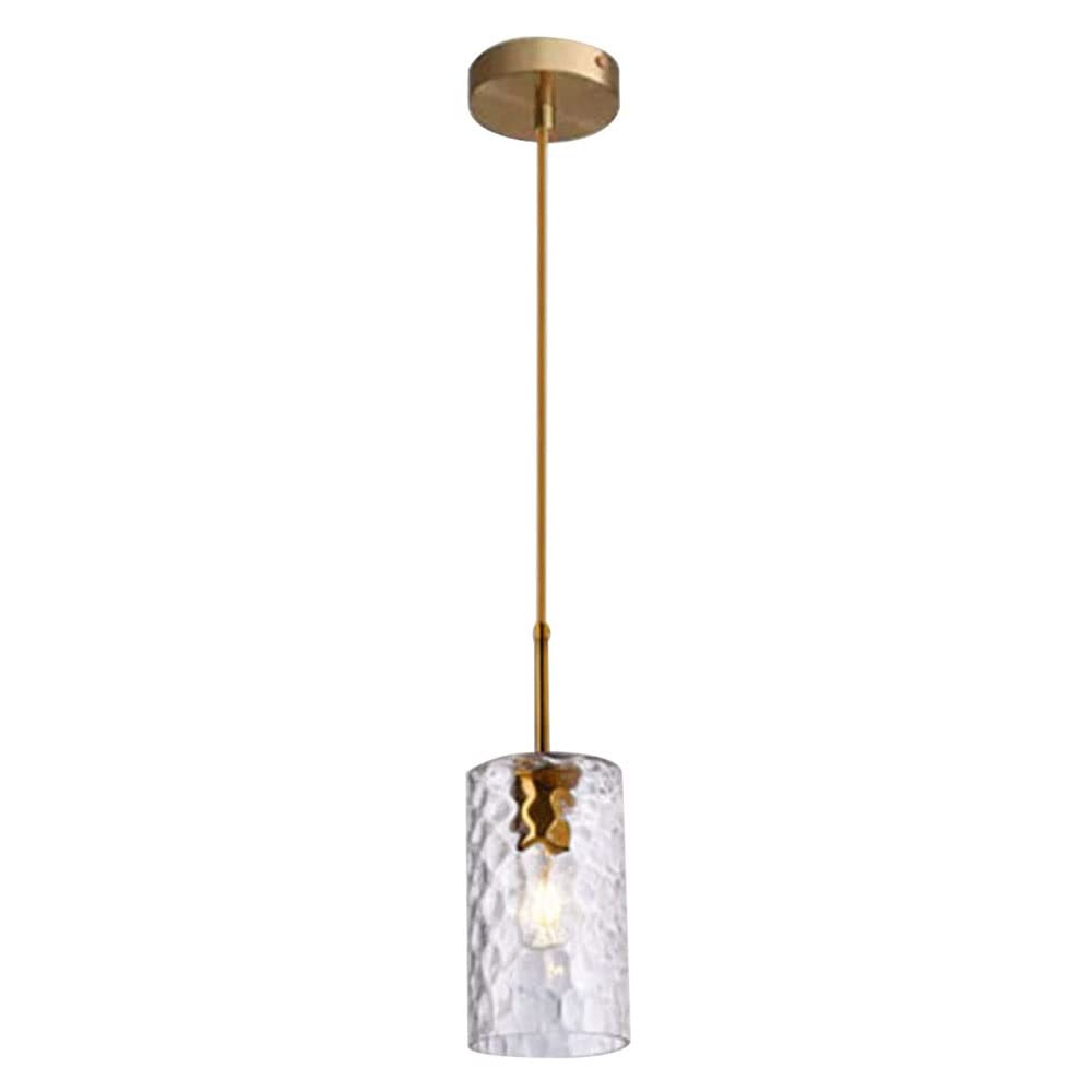 HXYSXHJUO Glass Pendant Lighting Height Adjustable Kitchen Island Drop Ceiling Fixtures Vintage Rustic Hanging Chandelier Farmhouse Dining Table Hallway