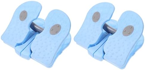 Toddmomy 2pcs Mini Stepper Mini Tools Home Stepper Machine Fitness Stepper Stair Stepper Portable Fitness Machine Compact Stepper Nylon Sky-Blue Fitness Tool Exercise Step Machine Small