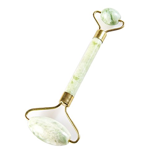 Anti Aging Jade roller Therapy jade facial roller double Neck Healing Slimming Massager