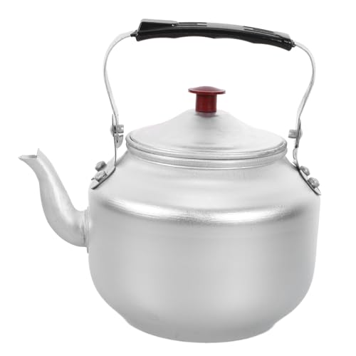 Kichvoe Tetera Con Filtro Para Infusiones De Aleación De Aluminio Hervidor De Agua Compacto Para Cocina Y Camping Mango Ergonómico Para Té Y Café Diarios