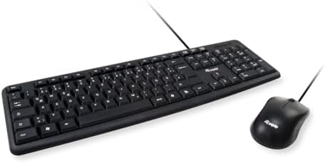 COMBO TECLADO + MOUSE USB EQUIP LIFE COLOR NEGRO