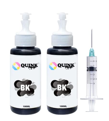 See full amazon price history chart for QUINK Ink Refill Suitable for 805 Black & Color Ink Cartridge with 200ml Compatible Ink, Filling Tools (Black 2PC) QUINK Ink Refill Suitable for 805 Black & Color Ink Cartridge with 200ml Compatible Ink, Filling Tools (Black 2PC) (B09NWB9JK6) Amazon Price History, Amazon Price Tracker