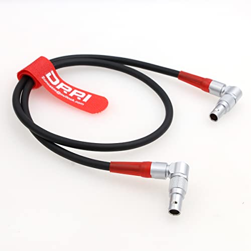 DRRI 4pin Male to 4pin Male Arri LBUS FIZ MDR Wireless Focus CFORCE Lens Motor Cable, RA 4P-RA 4P - Image 2