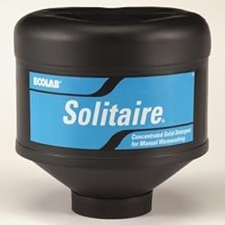 Ecolab 17301 Solitaire Solid, Commercial-Strength Geosystem 9000 Apex Solid Power, (1) Case of 4