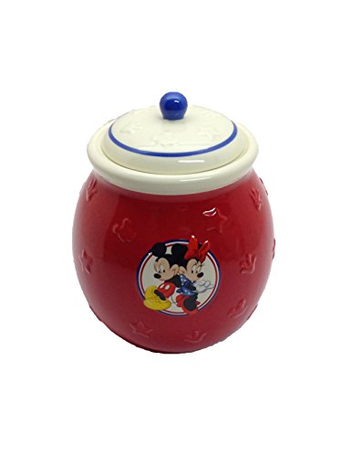 Tarro para galletas de Mickey y Minnie Mouse conserva la repostería siempre crujiente 5