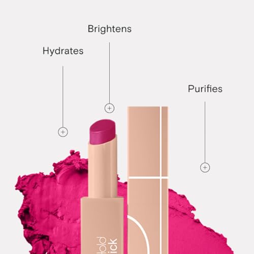 Image of Truth Be Told Hydrastick All Plant Naturally Derived Lipstick - She Dazzles | Infused with Herb-Infused Sesame Oil & 9 Botanicals | Hydrating, Long-Lasting & Pigment-Restoring | Bold Color with Intense Care-Hot Pink