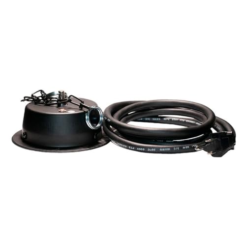 Paquete Audiosavings: (1) Motor para bola espejada American DJ MBM1RP de 1 RPM + (1) Bola espejada disco American DJ Eliminator EM16 de 16 pulgadas para pista de baile, club o bar miniatura 7