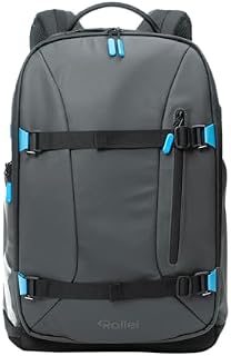 Rollei Kamerarucksack Fotoliner Ocean Pro Fotorucksack Groß Schwarz 28L