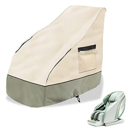 Aacabo Massage Chair Cover 600D Oxford Cloth Full Body Shiatsu