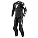 Produktbild Dainese Tosa 1-Teiler Perforierte Motorrad Lederkombi (Black/White,52)