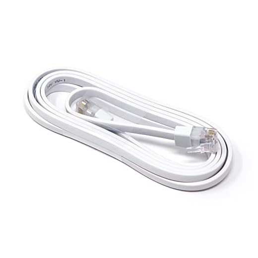 Google Ethernet Cable RJ45 Replacement, Original Gigabit Flat Network Cord for WiFi Routers, 6 FT, Non-Retail Packaging - White (1 Pack)