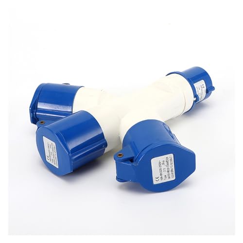 Prise 16A vers 32A industrielle LX-1013 connecteur triple étanche eau