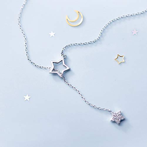 Pendentif Géométrique Argent 925 création Sily Star en argent véritable - 5