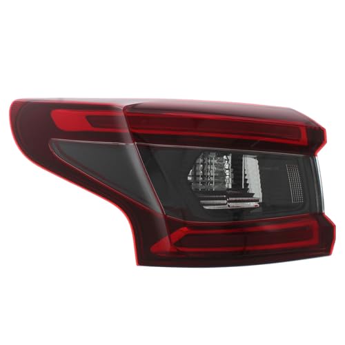 XYZ Parts Rear Tail Light Assembly Outer Wing LED Compatible With Nissan Qashqai SUV 2017-2022 For UK Passengers Side Left Hand Replacement