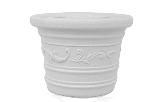 Pratico ed utile Nuova Plastica Adriatica NPA019 Vaso Prestige, 60 cm, Bianco