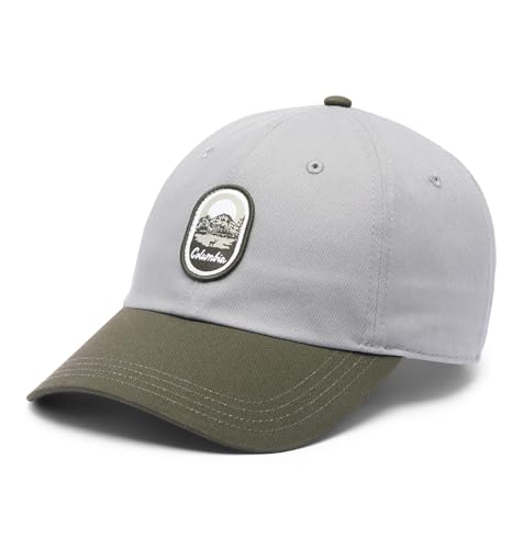 Image of Columbia Unisex Provisions Ball Cap, Lemon Wash /Mountain Landscape