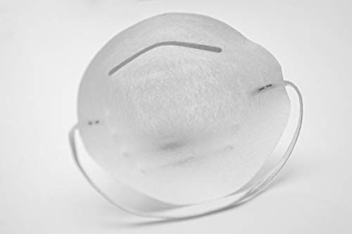 Image of G & F Products Particulate Respirator Dust Mask Two-Strap Cup Style Design, Lightweight with Cushioning Nose Foam, 50 Masks