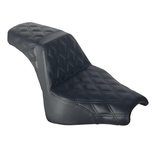 Accessoires de moto Softail Fat Bob avec siège à points noirs
