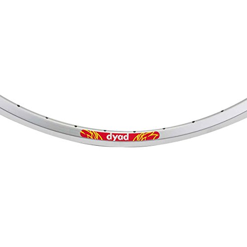 Velocity Dyad Rim, 700c, 40h, Silver