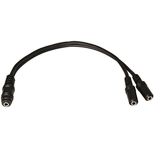 Cable divisor estéreo 3.5mm hembra a doble 3.5mm hembra Seismic Audio miniatura 1