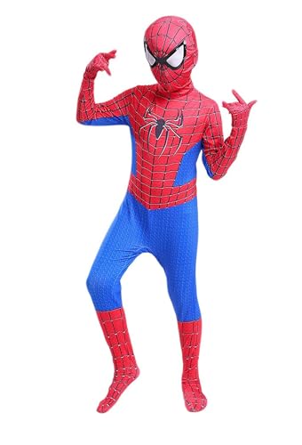 Crfdolbd Superhero Boys Jumpsuit Spandex Elastic Suit Halloween Dress Up Cosplay Costumes Kids thumb #3