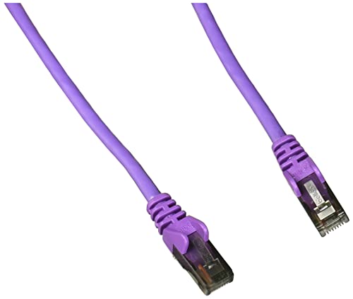 Belkin High Performance - Patch cable - RJ-45 (M) to RJ-45 (M) - 14 ft - UTP - CAT 6 - molded, snagless - purple - for Omniview 