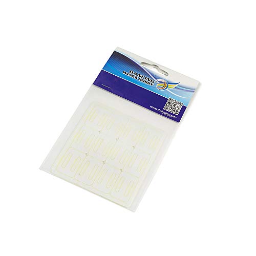 Dancing Wings Hobby 24pcs/Pack Laser-Cutting Fiberglass Hinges 4 Different Sizes for Choice for Fix-Wing Airplane (A-L)