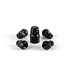 Ellis Excellence Set of 4 Black Alloy Wheel Locking Nuts, M14 x 1.5 #1