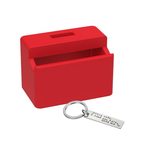 Morlike Silicone Seatbelt Secure Buckle Safety Cover Lock | Keep Children Safe in Car Seat and Prevent Kids from Accidentally Unbuckling | Buckle Guard Fits Almost Vehicles(RED, 1 Pack)