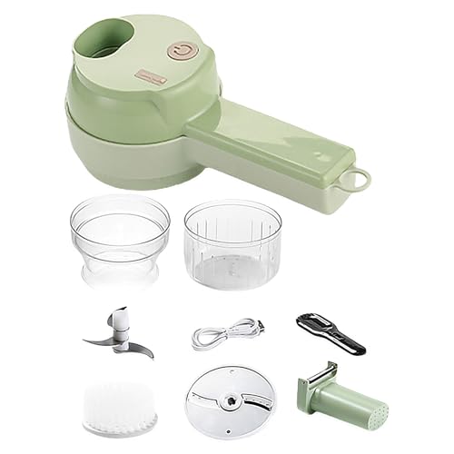 ZIRANU Multifunctional Electric Food Slicer And Vegetable Cutter With Auto Stirrer For Kitchen