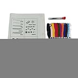 Artisanat à base de lin : conçu avec du lin de haute qualité, ce livre de pratique de broderie offre un mélange homogène de finition élégante et de structure de fibre robuste, améliorant la convivialité et la valeur esthétique pour les amateurs engagés dans des travaux de broderie à la main détaillés ou des expérimentations de conception.