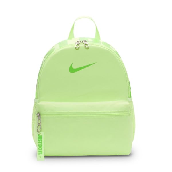 Nike Brsla JDI Mini Mochila, Unisex Adulto, Lt Liquid Lime/Lt Liquid Lime, Talla única