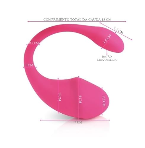 Vibrador Go Vibe Eva Connect Vibrador Controle por Aplicativo 10 Intensidades Recarregável Lacrado e