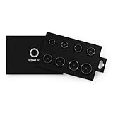 POBOVi Ring Sizing Kit – Measurement of Finger Size – Size Before You Buy – Only Smart Ring – 8 Samples – Non-Standard Sizes