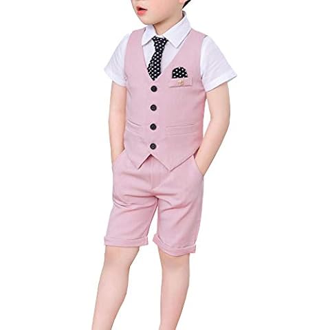 Traje para Niño Boda Ceremonia Conjunto Cover