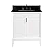 31 in. Single Sink Vanity in White Finish