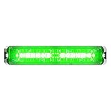Abrams SAE Class-1 Flex 12 [Green] 36W - 12 LED Security Emergency Vehicle Truck LED Grille Light He