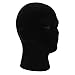 LIAMTU Male Wigs Display Mannequin Head Stand Model HTC Vive VR Headsets Mount Styrofoam Foam Black