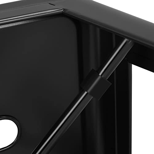 Yaheetech 30 Inches Metal Bar Stools High Backless Stools Bar Height Stools Patio Furniture Indoor/Outdoor Stackable Kitchen Stools Dining Chair Set Of 4 #TOP6