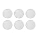 Healifty 6 silencieux de batterie en gel pour caisse claire