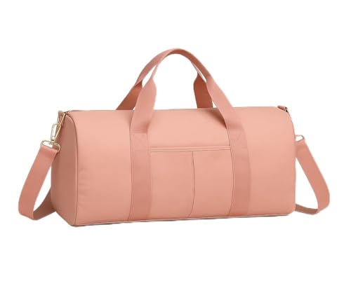 Weemsbox Mala Esportiva Academia, Compartimento para Tênis, Impermeável, 45 x 27 x 24 cm, Dobrável, Rosa (Rosa)