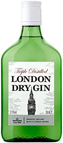 Morrisons Triple Distilled London Dry Gin, 35cl