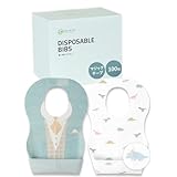 [ケラッタ] 使い捨て 食事エプロン【なりきりデザイン100枚入 個包装】 子供 赤ちゃん ベビー 防水 紙エプロン 離乳食 大容量 (スーツ/ダイナソー)