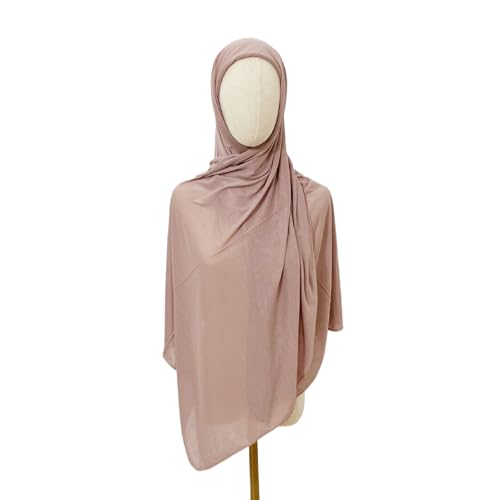 Women’s Hijab Muslim Cotton Hijab Hair Head Wrap Scarf Long Shawls Scarves Turban3