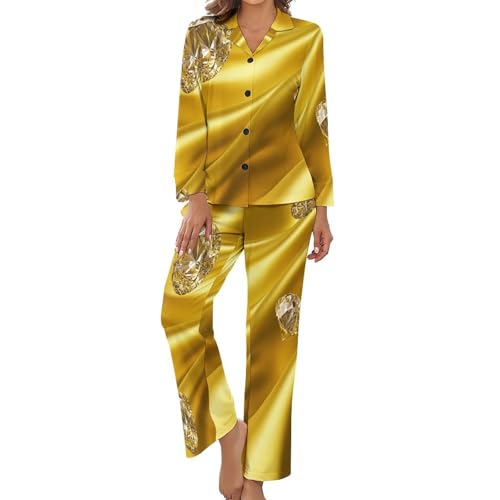 Ensemble pyjama deux pièces femme vêtement de nuit d'intérieur grande taille