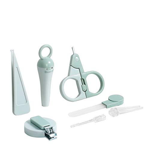 Coupe-ongles bébé KLVN Deyo set de 6 pièces avec ciseaux de sécurité