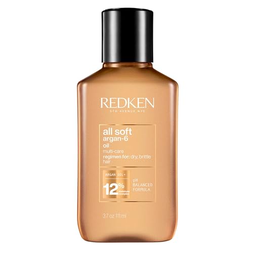 Redken All Soft Óleo Capilar com Óleo de Argan para Cabelos Secos, Tratamento 6 em 1 para ... Redken All Soft Óleo Capilar com Óleo de Argan para Cabelos Secos, Tratamento 6 em 1 para ...
