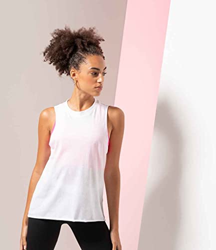 Chaleco de cuello alto COOZO en blanco talla S para damas 4